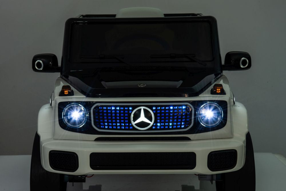 Battery-powered car Mercedes EQG 4x4 White – view 13
