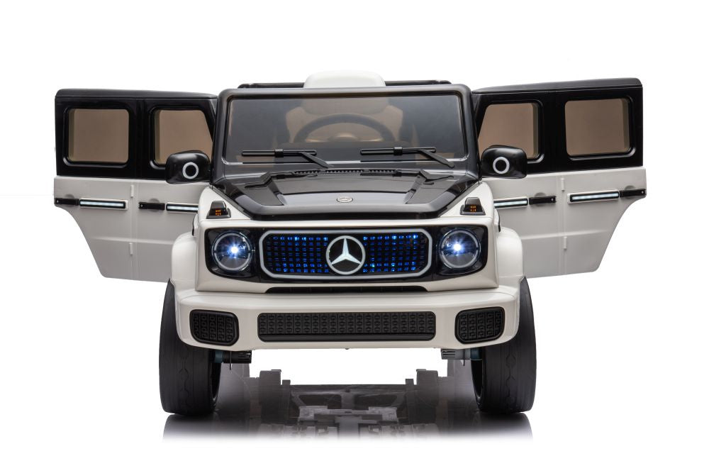 Battery-powered car Mercedes EQG 4x4 White – view 6