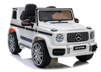 Electric Ride-On Car Mercedes G63 White – Electric Ride-On