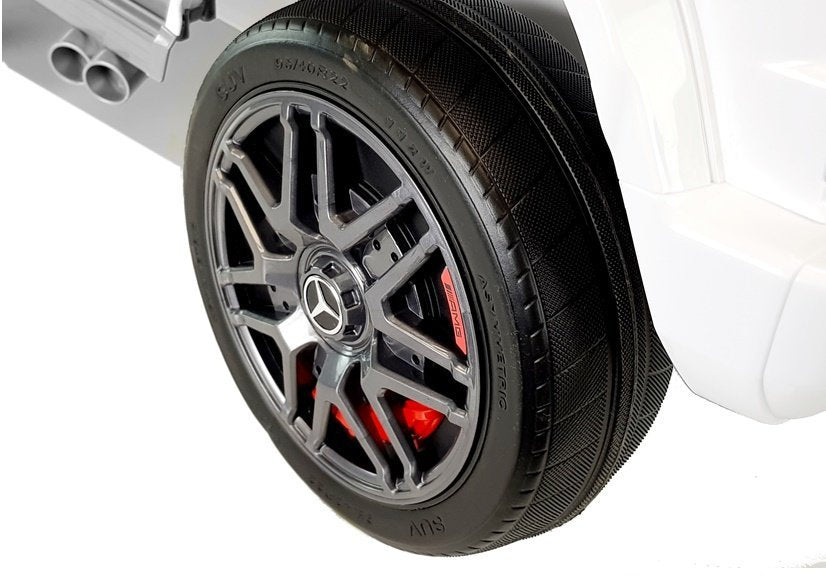 Electric Ride-On Car Mercedes G63 White – view 6