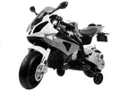 BMW S1000RR Silver - Electric Ride On Motorcycle – view 2