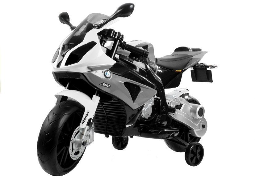 BMW S1000RR Silver - Electric Ride On Motorcycle – view 2