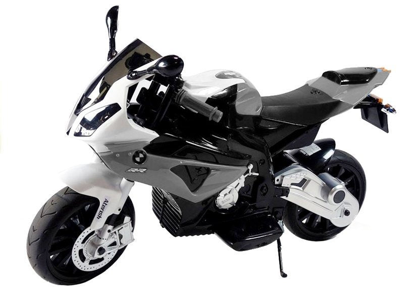 BMW S1000RR Silver - Electric Ride On Motorcycle – view 4