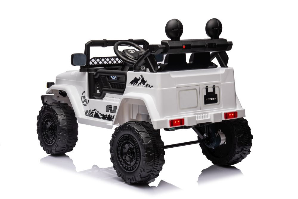 Battery Car Toyota FJ White  4x4 – view 13