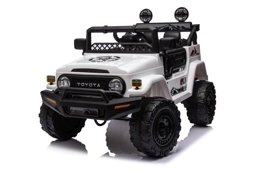 Battery Car Toyota FJ White  4x4 – view 6