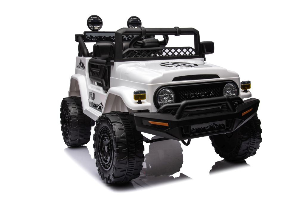 Battery Car Toyota FJ White  4x4 – view 9