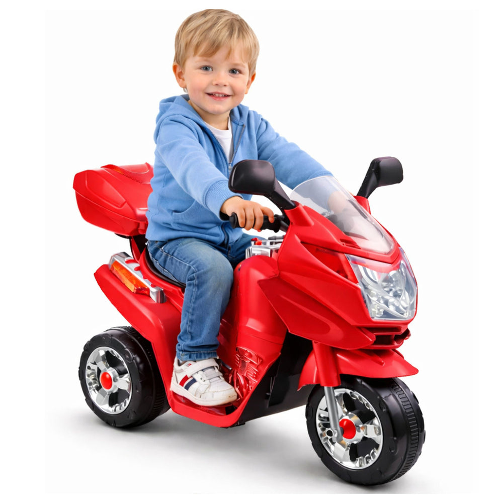 HC8051 Red - Electric Ride On Motorcycle – view 7