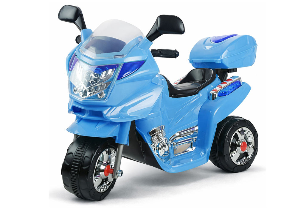 HC8051 Blue - Electric Ride On Motorcycle – view 2