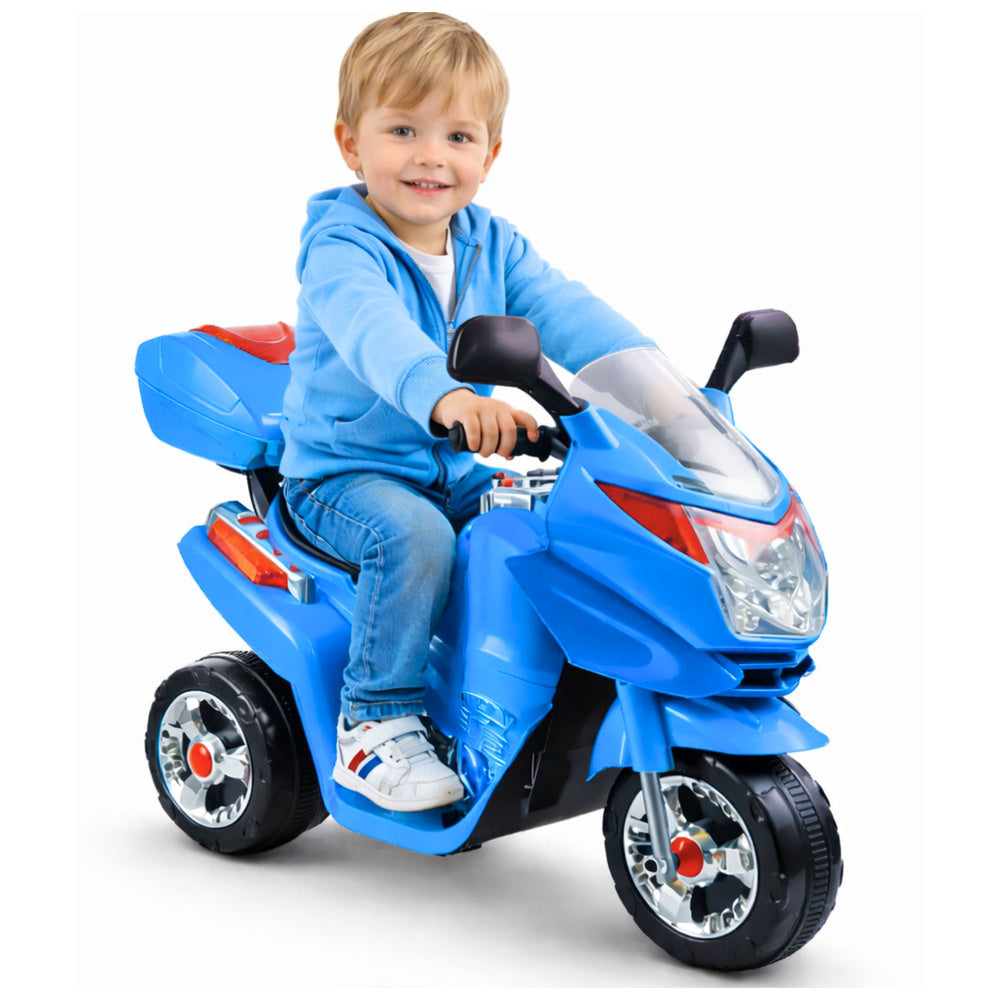 HC8051 Blue - Electric Ride On Motorcycle – view 7