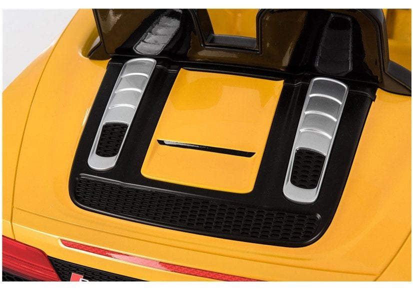Audi R8 Spyder Yellow - Electric Ride On Car Painted – view 2