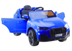 Audi Q7 Blue Painted Battery Car – view 2
