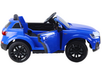 Audi Q7 Blue Painted Battery Car – view 3