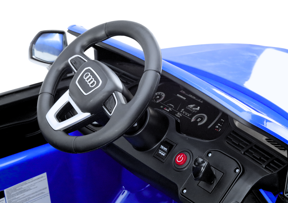 Audi Q7 Blue Painted Battery Car – view 5
