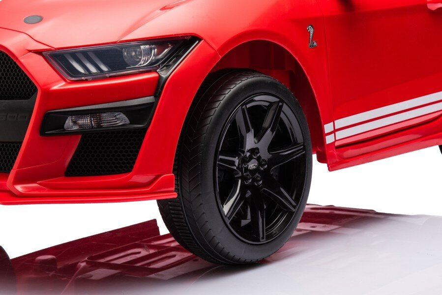 Battery-powered vehicle Ford Mustang GT500 Shelby Red – view 4