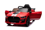 Battery-powered vehicle Ford Mustang GT500 Shelby Red – view 3