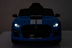 Battery-powered vehicle Ford Mustang GT500 Shelby Blue – view 2