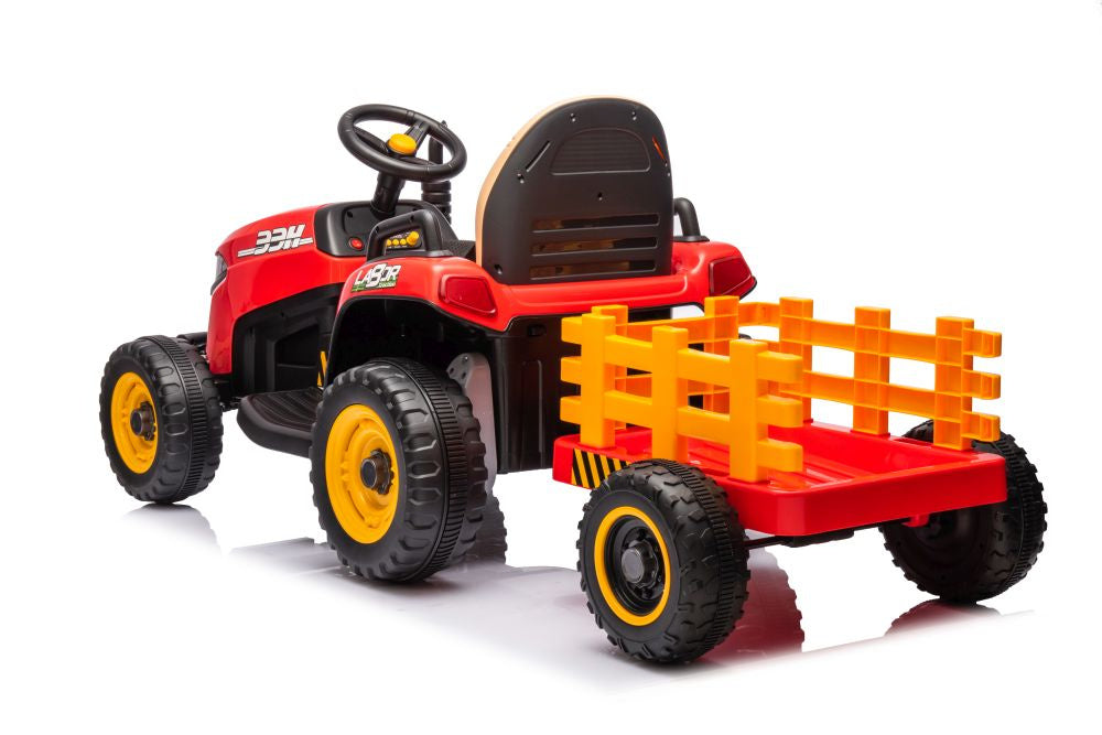 BBH-030 Red Battery Tractor – view 3