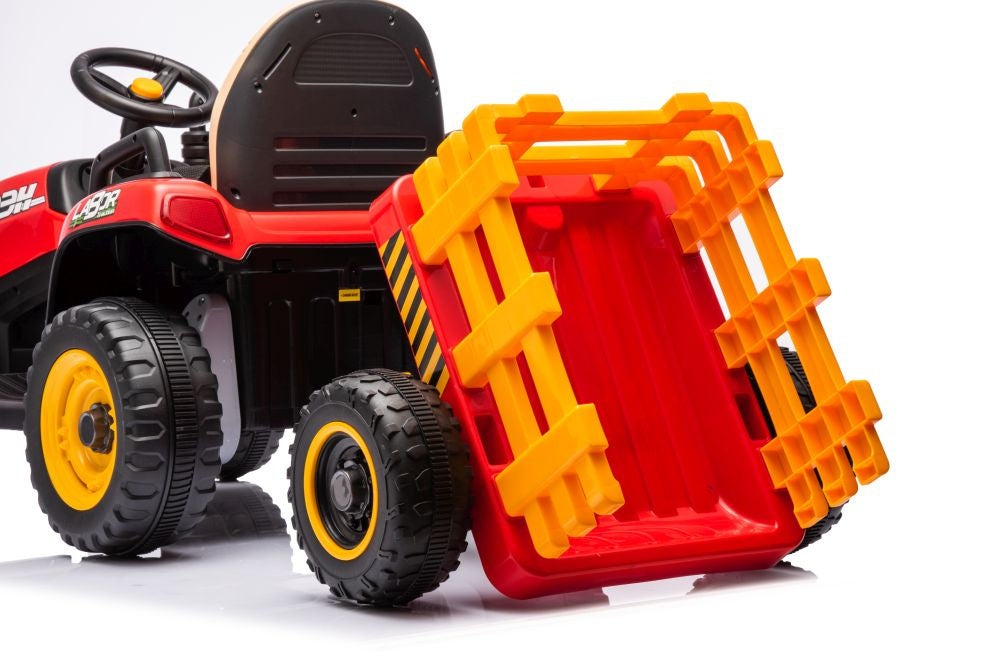 BBH-030 Red Battery Tractor – view 11