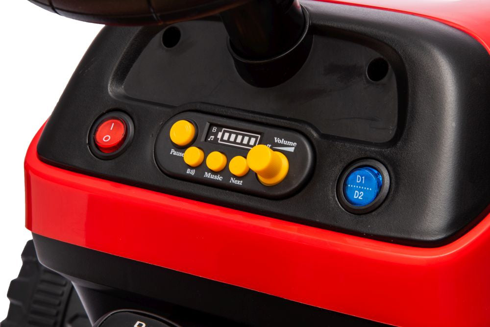 BBH-030 Red Battery Tractor – view 14