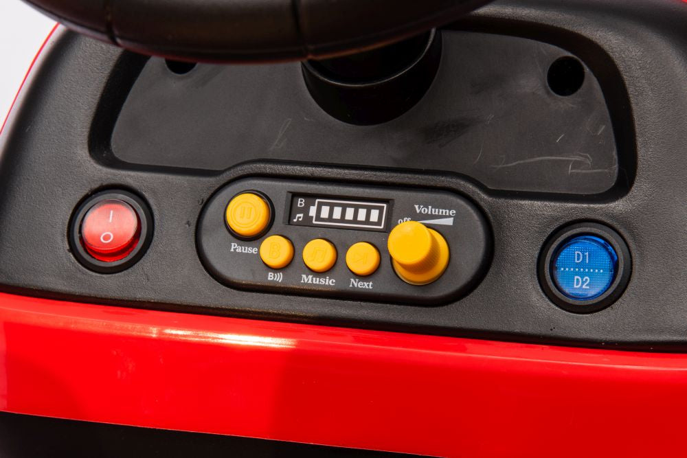 BBH-030 Red Battery Tractor – view 17