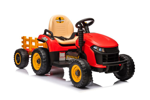 BBH-030 Red Battery Tractor – view 2