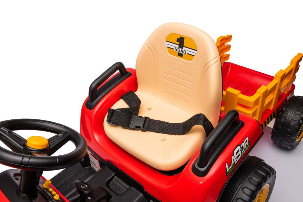 BBH-030 Red Battery Tractor – view 8
