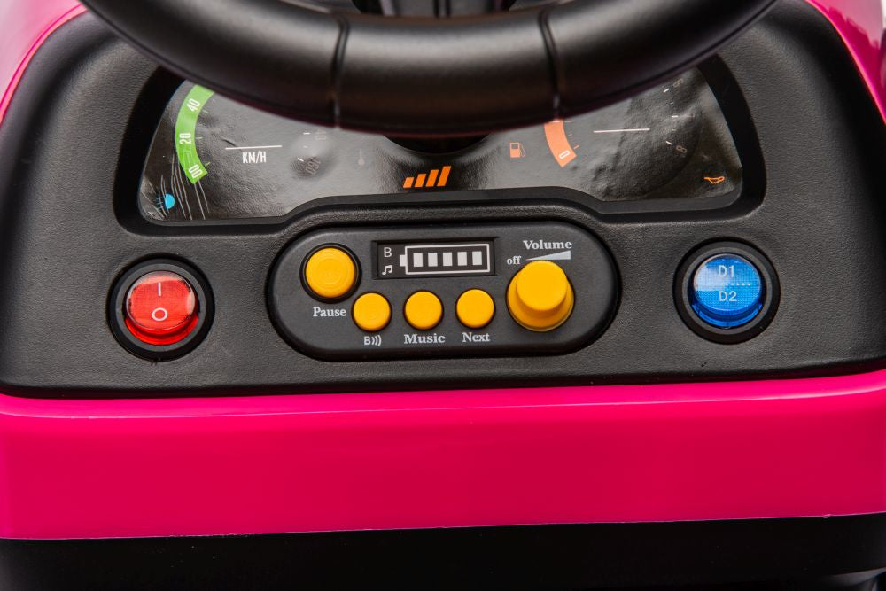 Battery-powered tractor BBH-030 Pink – view 18