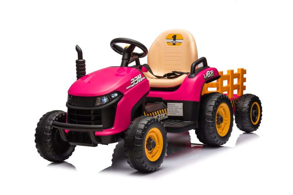 Battery-powered tractor BBH-030 Pink – view 3