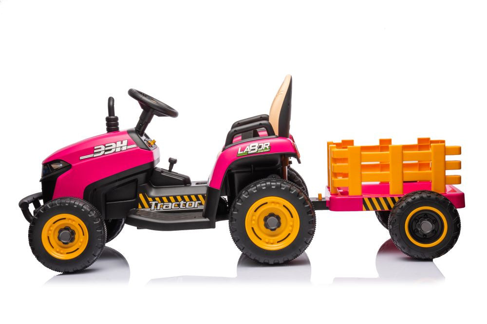 Battery-powered tractor BBH-030 Pink – view 4