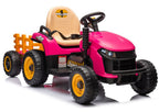 Battery-powered tractor BBH-030 Pink – Electric Ride-On