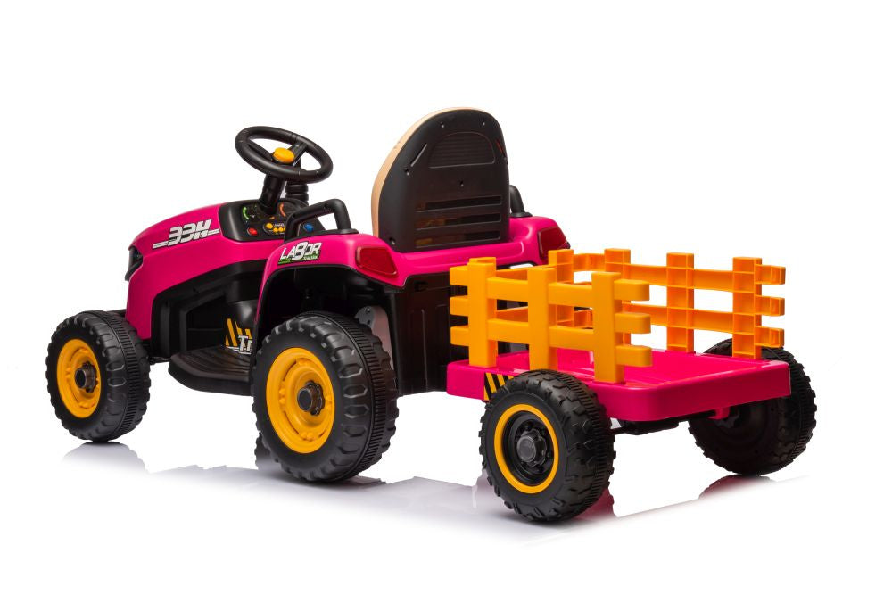 Battery-powered tractor BBH-030 Pink – view 6
