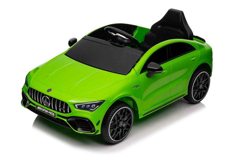 Battery-powered car Mercedes CLA 45s AMG Green 4x4 – view 3