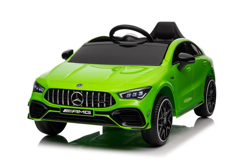 Battery-powered car Mercedes CLA 45s AMG Green 4x4 – view 2