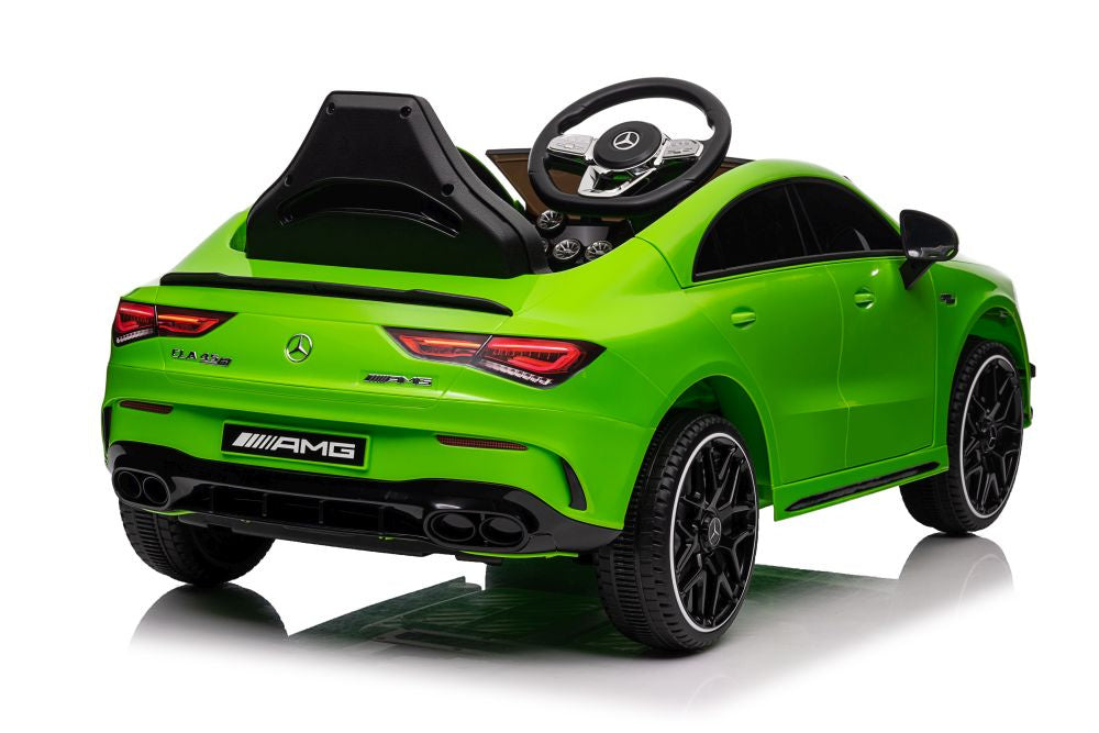 Battery-powered car Mercedes CLA 45s AMG Green 4x4 – view 6