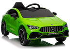 Battery-powered car Mercedes CLA 45s AMG Green 4x4 – Electric Ride-On