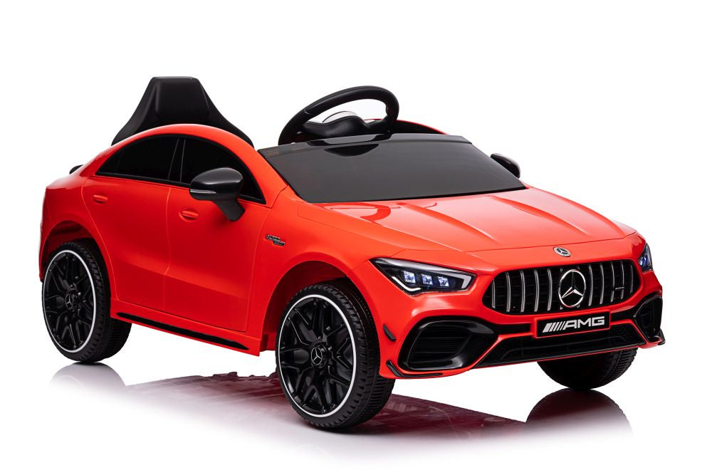 Battery-powered car Mercedes CLA 45s Red AMG 4x4 – view 4