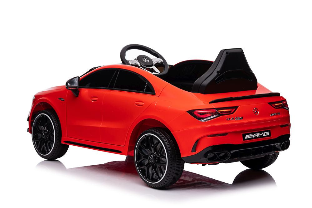 Battery-powered car Mercedes CLA 45s Red AMG 4x4 – view 3