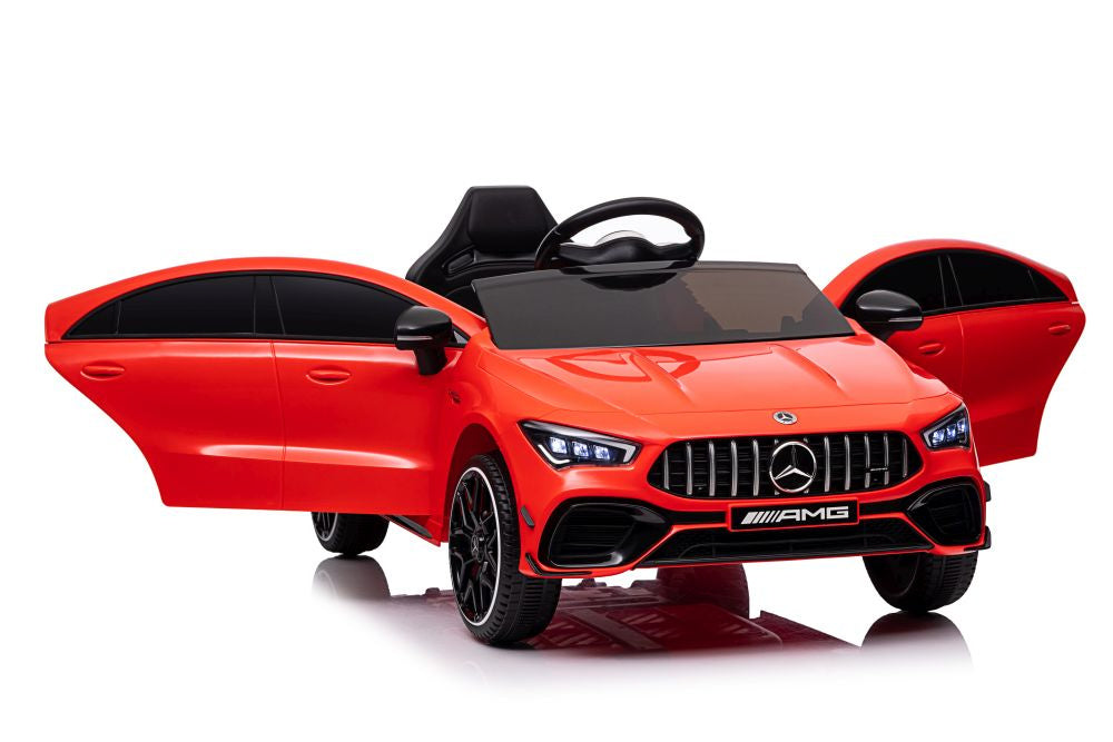 Battery-powered car Mercedes CLA 45s Red AMG 4x4 – view 10