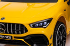 Battery-powered car Mercedes CLA 45s AMG Yellow 4x4 – view 12