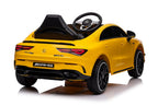 Battery-powered car Mercedes CLA 45s AMG Yellow 4x4 – view 5