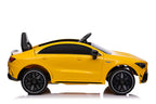 Battery-powered car Mercedes CLA 45s AMG Yellow 4x4 – view 6