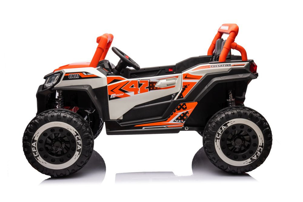Battery-powered Buggy NEL-913 Orange 4x4 24V – view 4