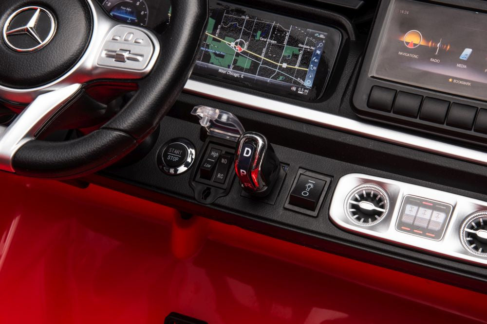 Battery Car Mercedes G63 XXL Red 4x4 – view 20