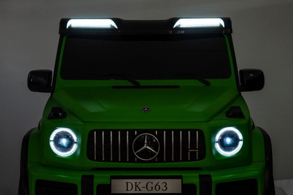 Battery-powered car Mercedes G63 XXL Green Painted 4x4 – view 17