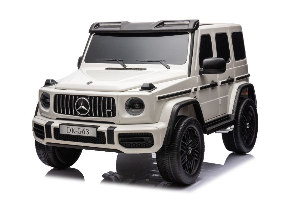 Mercedes G63 4X4 XXL 24V14AH Battery Car White – view 2