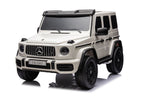 Mercedes G63 4X4 XXL 24V14AH Battery Car White – view 2