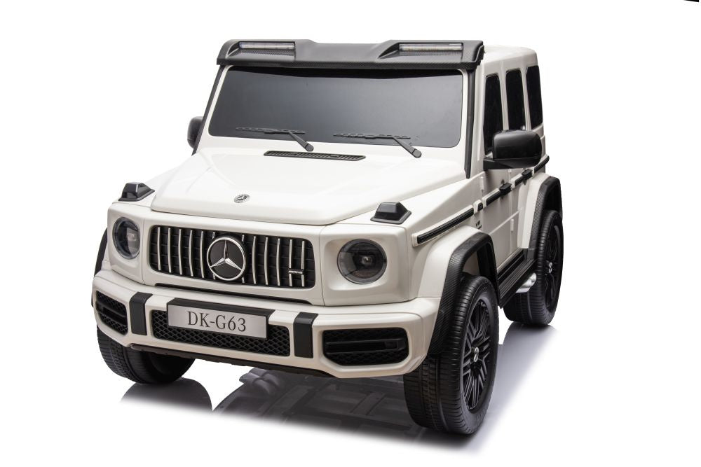 Mercedes G63 4X4 XXL 24V14AH Battery Car White – view 10