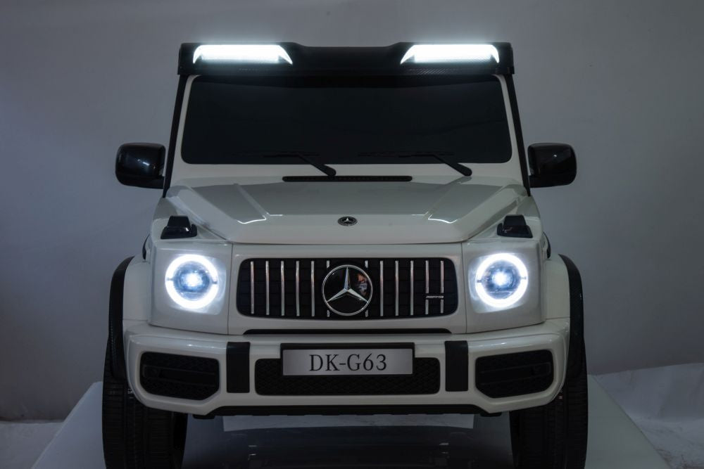 Mercedes G63 4X4 XXL 24V14AH Battery Car White – view 12