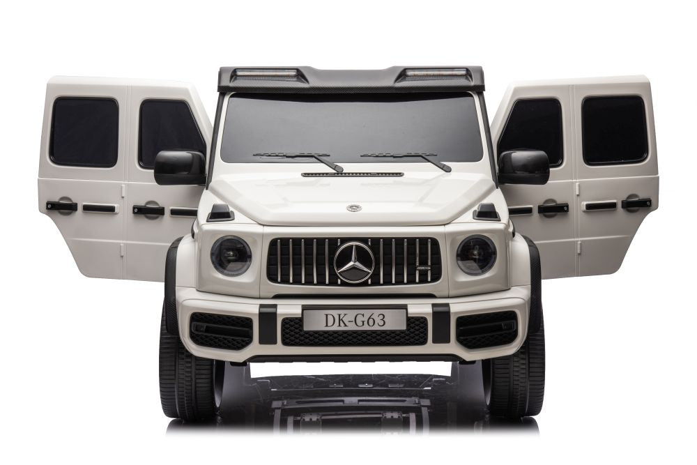 Mercedes G63 4X4 XXL 24V14AH Battery Car White – view 3