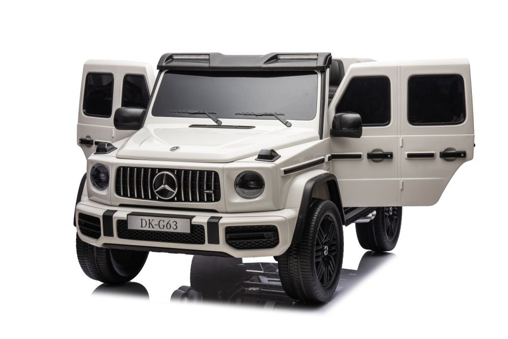 Mercedes G63 4X4 XXL 24V14AH Battery Car White – view 6